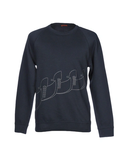 Shop Barena Venezia Sweatshirt In Dark Blue