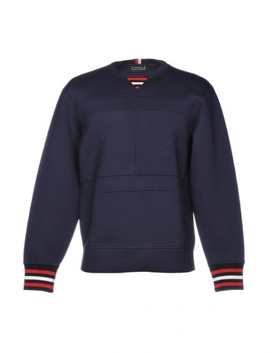 Shop Tommy Hilfiger Sweatshirt In Dark Blue