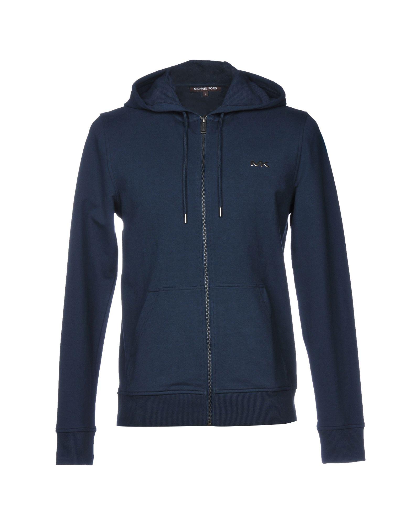 michael kors blue hoodie