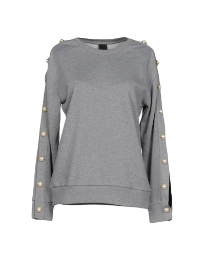 Shop Pinko Sweatshirts In Grey