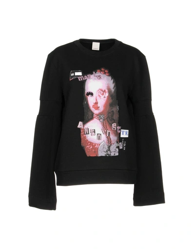 Shop Pinko Sweatshirt In Black