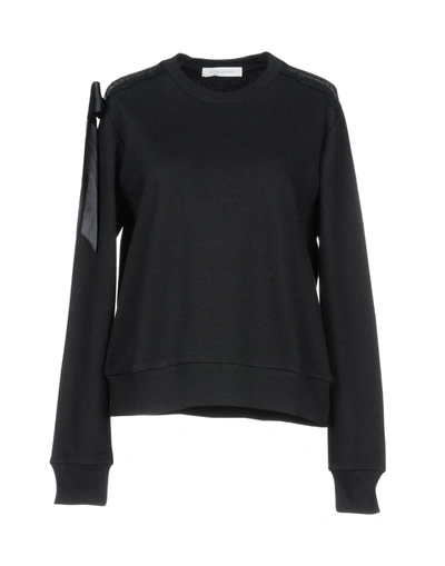 Shop Pierre Balmain Sweatshirts In Black