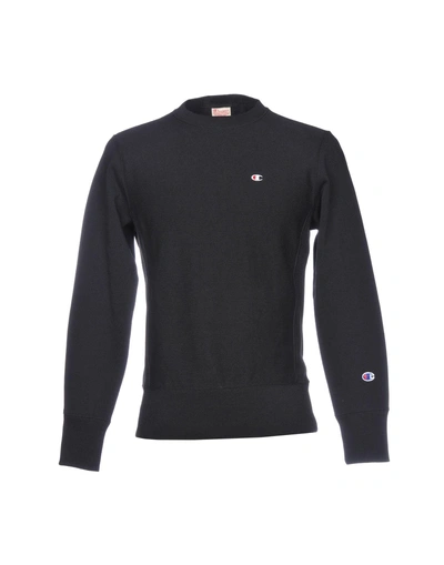 Shop Champion Sweatshirt In Black
