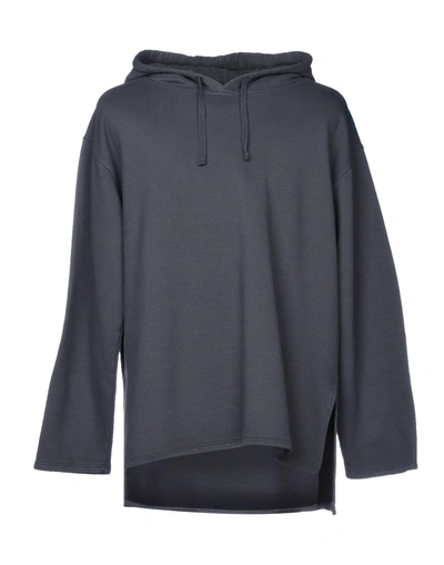 Shop Barena Venezia Hooded Sweatshirt In Lead