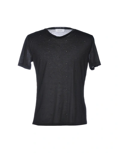 Shop Aglini T-shirt In Black