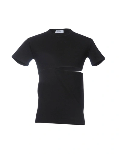 Shop Pieter T-shirt In Black