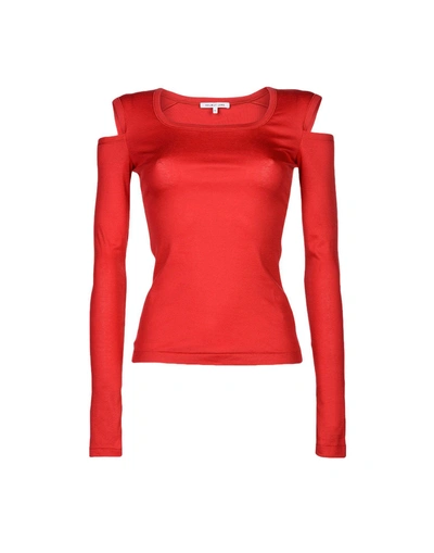 Shop Helmut Lang T-shirt In Red