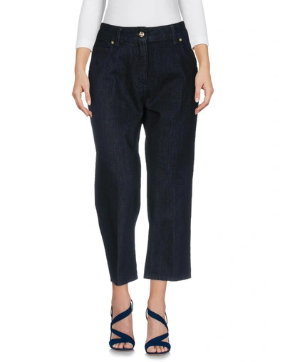 Shop Blumarine Denim Pants In Blue