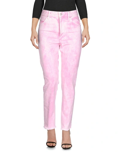 Shop Isabel Marant Étoile Denim Pants In Pink