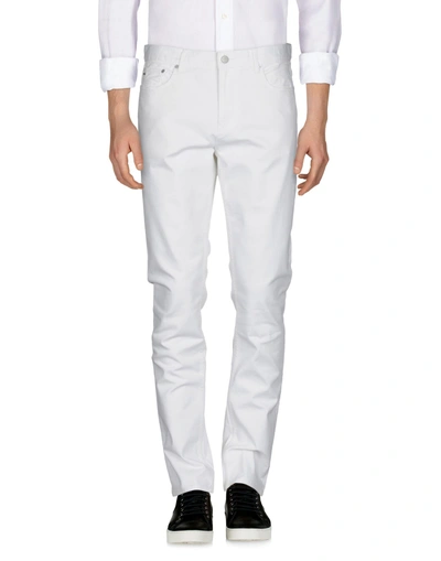 Shop Michael Kors Denim Pants In White