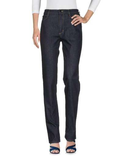 Shop Ps By Paul Smith Denim Pants In Blue