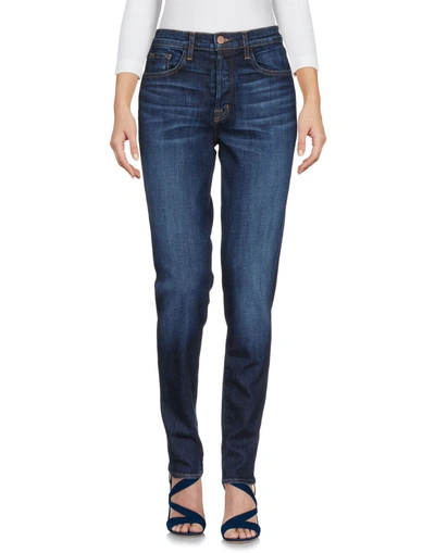 Shop J Brand Denim Pants In Blue