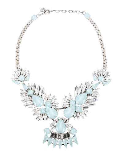 Shop Lisa C Bijoux Necklace In Silver