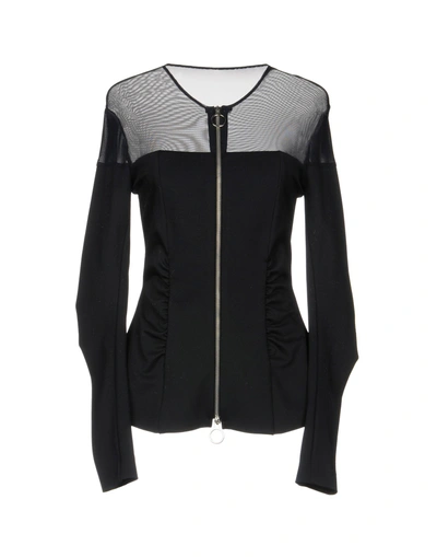 Shop Pinko Woman Suit Jacket Black Size 10 Viscose, Polyamide, Elastane
