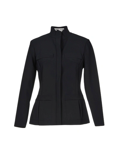 Shop Chiara Boni La Petite Robe Blazer In Black