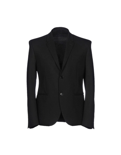 Shop Versace Blazer In Black