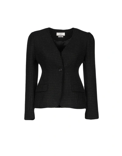 Shop Isabel Marant Étoile Blazer In Steel Grey