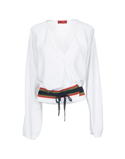 Shop Roberta Di Camerino Cardigans In White