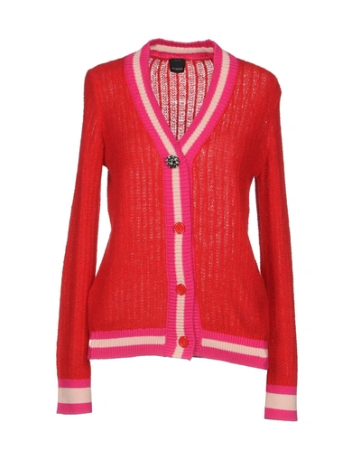 Shop Pinko Cardigans In Red