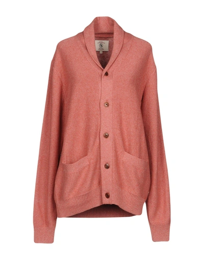 Shop Aigle Cardigan In Red