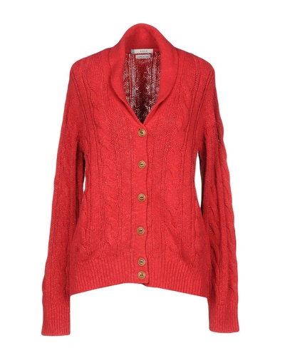 Shop Aigle Cardigans In Red