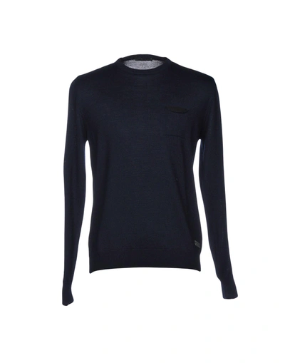 Shop Alessandro Dell'acqua Sweater In Dark Blue