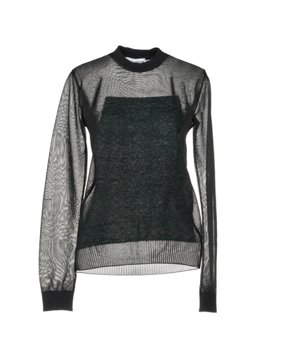 Shop Paco Rabanne Woman Sweater Dark Green Size M Polyamide, Polyester, Mohair Wool