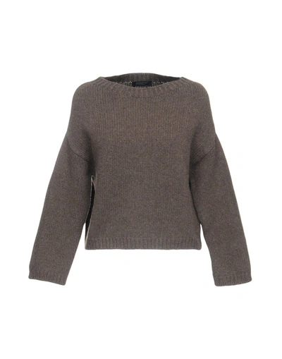 Shop Aragona Cashmere Blend In Cocoa