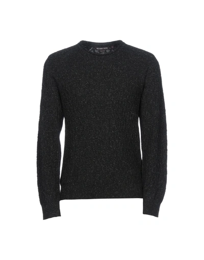 Shop Michael Kors Sweater In Steel Grey
