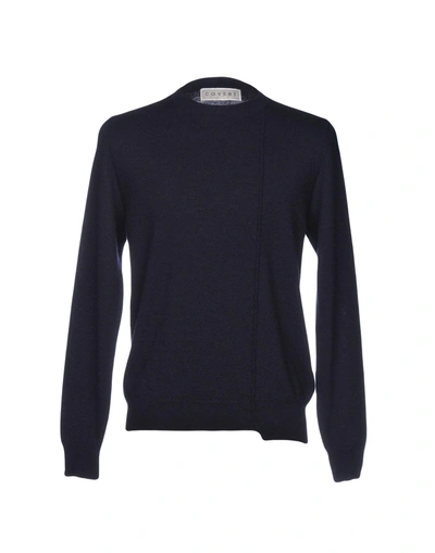 Shop Covert Sweater In Dark Blue