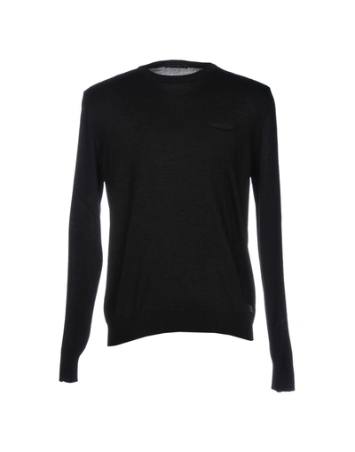Shop Alessandro Dell'acqua Sweater In Black