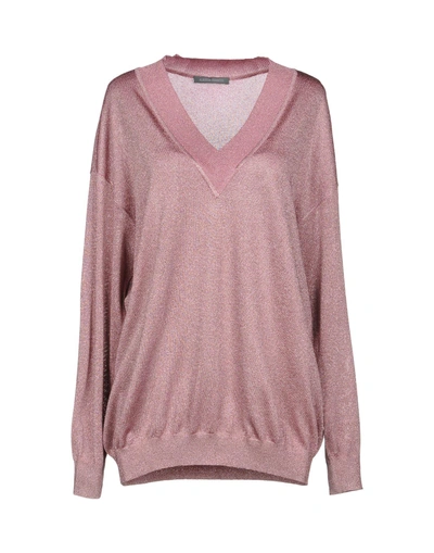 Shop Alberta Ferretti Sweater In Pink
