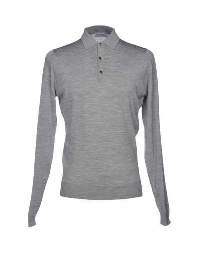 Shop John Smedley Sweaters In Grey