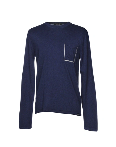 Shop Scotch & Soda Sweater In Dark Blue