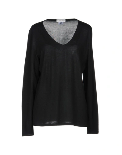 Shop Le Tricot Perugia Sweaters In Black