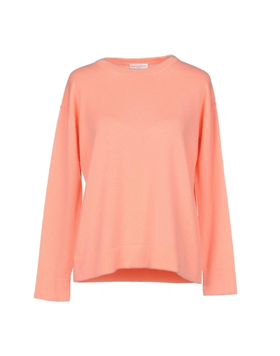 Shop Ballantyne Sweaters In Salmon Pink