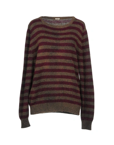 Shop Massimo Alba Sweaters In Garnet