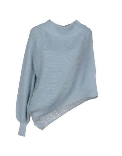 Shop Nude Sweater In Grey