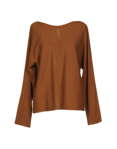 Shop Vanessa Bruno Sweater In Brown