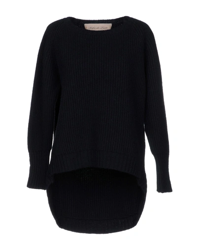 Shop Soho De Luxe Sweaters In Dark Blue