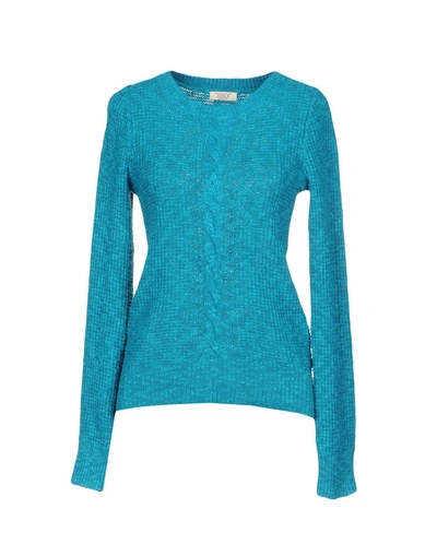 Shop Aigle Sweater In Turquoise