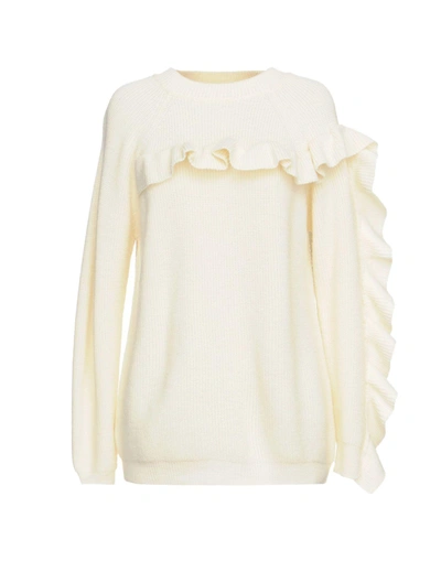 Shop Pinko Sweater In Ivory