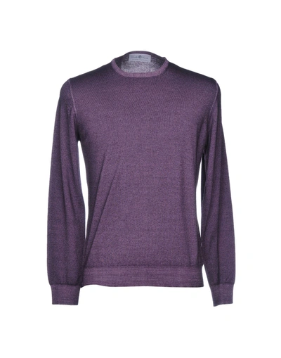 Shop Della Ciana Sweaters In Purple