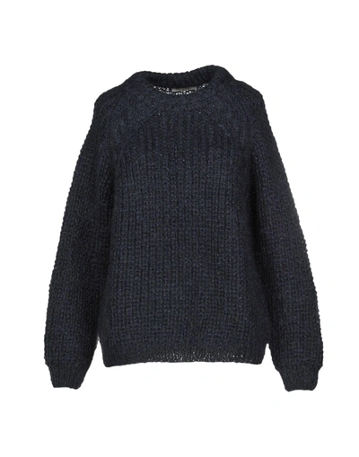 Shop Mes Demoiselles Sweater In Dark Blue