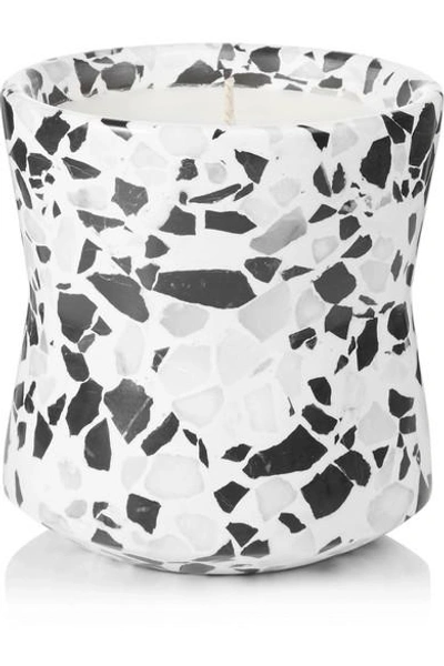 Shop Tom Dixon Terrazzo Large Scented Candle, 540g In Colorless