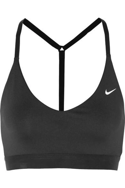 Shop Nike Indy Modern Stretch Sports Bra In Black