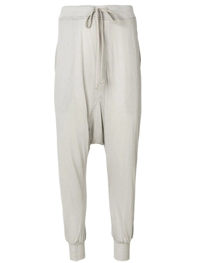 Shop Rick Owens Wide Loose Track Trousers
