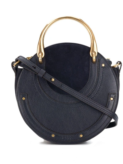 Pixie皮革小号手提包