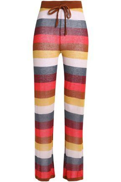 Shop Love Stories Woman Striped Cotton-blend Pajama Pants Multicolor