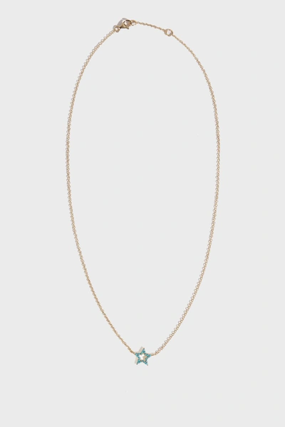 Rosa De La Cruz Star Pendant Necklace In Y Gold